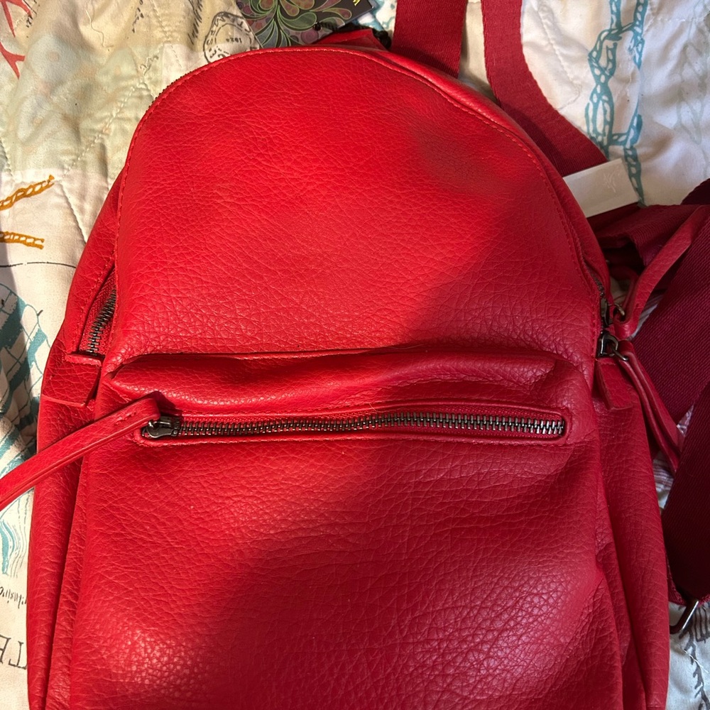 Red Conceal Carry Backpack Cameleon NWT